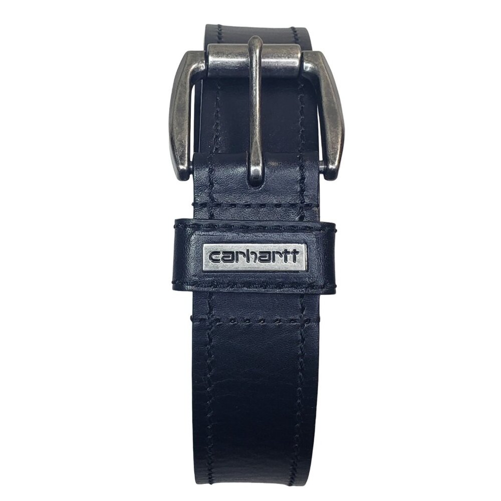 Carhartt Black Leather Roller Belt -- Men's size 40 (waist 38) - Picture 2 of 6